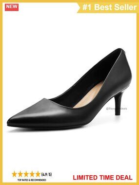 Women's Pointed Toe Closed Toe Stiletto Heels Slip On Dress Pumps
